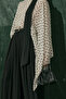 Shawl with Detail Patterned Bluz Puanti̇ye - 2