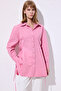 Tie Detail Shirt Pink - 2