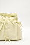 Backpack with Drawstring Detail Yellow - 2