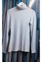Turtleneck Gray Color Winter Blouse - 2