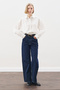 Crop Balon Form Shirt Ecru - 6
