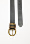 Antique Buckle Belt Black - 4
