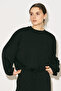 Easy Balon Sleeve Adjustable Bluz Black