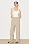 Easy Wide Comfortable Pants Stone - 7