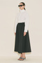 High-Collar Short Shirt Ecru - 7