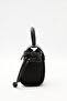Mini Bag with Canvas Cover Black - 7