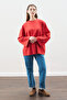 Tshirt with Adjustable Buttons Red - 2