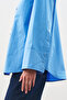 Classic Shirt with Wide Cuffs Blue - 5