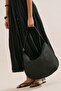 Ezra knit textured xl bag black - 2