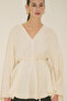 100% Linen Volume Tunic Vanilla - 6