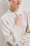 Linen Mixed Balloon Sleeve Long Tunic Natural - 5