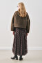 Boucle Short Coat Brown - 5