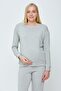 Women's Gray Maternity Tracksuit - 3