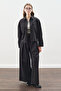 Bomber Shirt with Stitching Details Black - 2