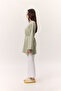 Oversize Tshirt with Tie Detail Green - 6