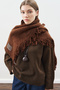 Tassel Scarf Brown - 3