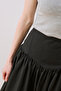 Corseted Long Skirt Black - 5
