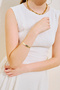 Nany Forged Design Bracelet Gold - 2