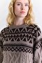 Nordic Patterned Sweater Mink - 2