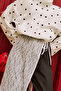 Lace-Up Pareo Ecru