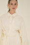 Labeca Tie-Front Shirt Vanilla - 5