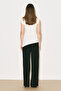 Easy Sleeveless Ruched Blouse Ecru - 7