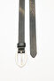 Antique Effect Leather Belt Brown - 6