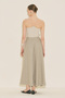 Asymmetric Ke Belt Skirt Stone - 8
