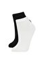 Women's 2-Piece Bamboo Socket Socks B6913axns