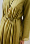 WAIST-ADJUSTABLE LONG DRESS YELLOW - 6