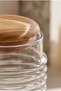 Jar with Wooden Lid 16 cm - 4