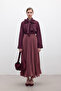Pleated Skirt Dusty Rose