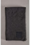 COZY SOFT TEXTURED SCARF ANTHRACITE - 8