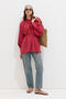 Voile Tunic with Lace Detail Cherry - 2