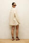 Beige Linen Oversize Buttoned Shirt - 8