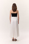 Lace Wide Skirt Ecru - 8