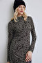 Patterned Tul Dress Citir Flower - 6