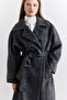 Diana Maxi Premium Coat Anthracite - 4
