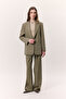 Wide-Lette Palazzo Pants Green - 2