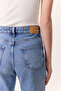 High Waist Mom Fit Jeans Blue - 7