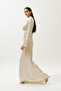 Mila Stone Evening Dress Beige - 5