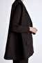 Wide Shoulder Vest Brown - 4