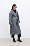 Italian Cashmere Premium Coat Gray - 7