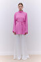 Saten Wide Sleeve Tunic Pink - 2