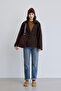 MİLANA STOVE JACKET BROWN - 7