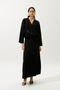 Jacquard Satin Kimono Black - 2