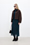 Dori̇ Short Brown Coat - 8
