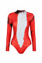 Patterned Swimmer Surf Swimsuit Wave - 4