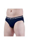 Men’s Brief 3PCS | 100% Combed Cotton | Comfort Fit - Black/Grey/Blue - 4