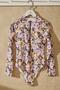 PATTERNED ZIPPER SURF SWIMSUIT FLOWER - 2